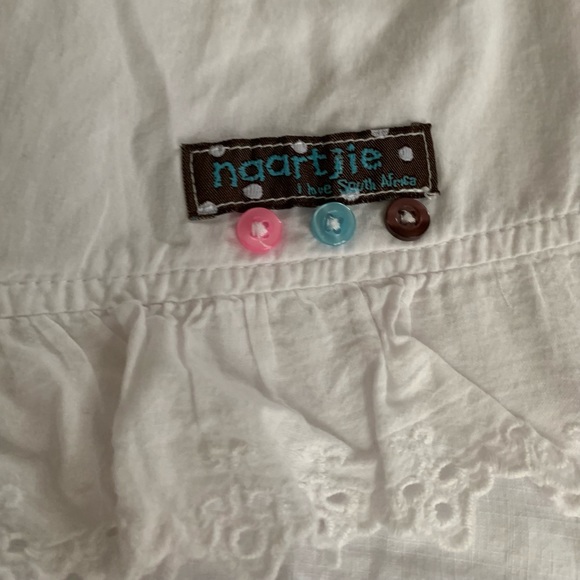 Naartjie Kids Vintage White Long Sleeve Dress 🌺 Size Small (4 years old) - Picture 2 of 6